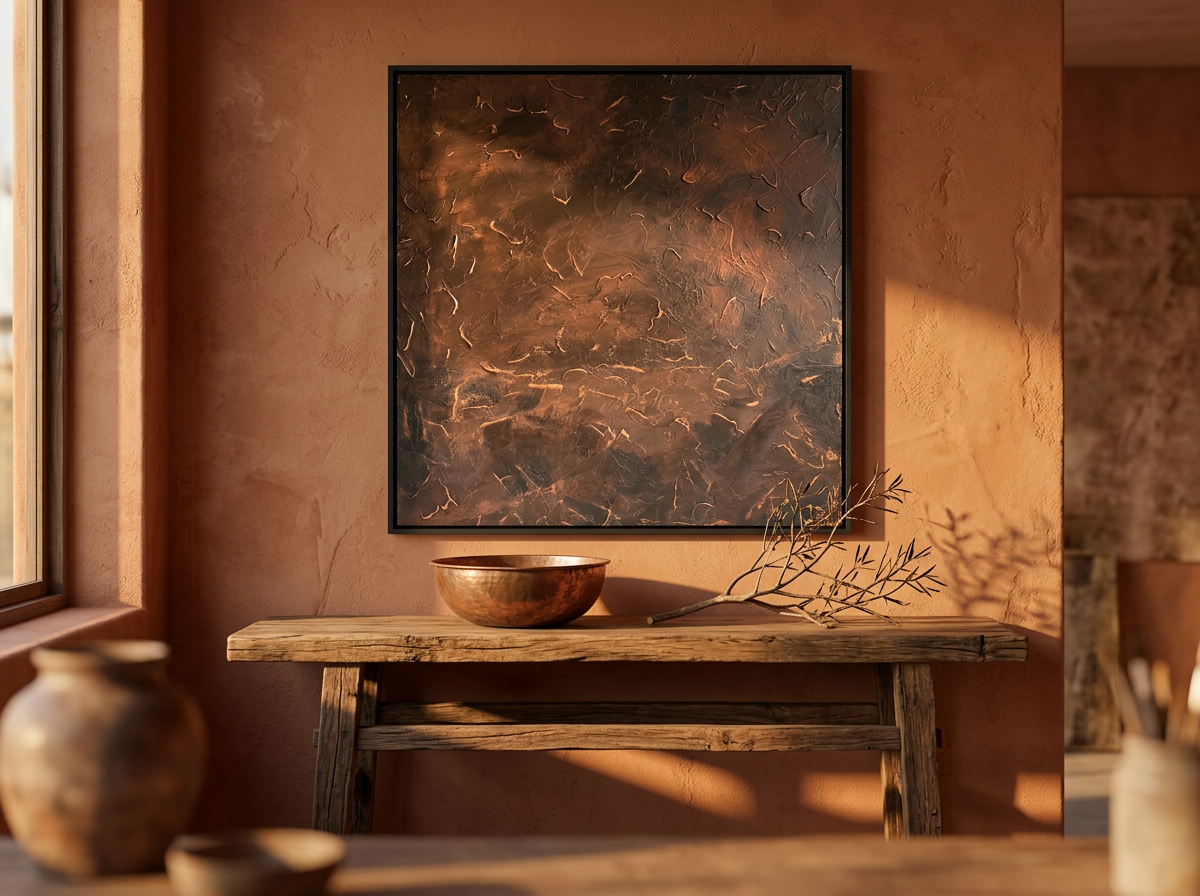 Copper Vein — staged in situ